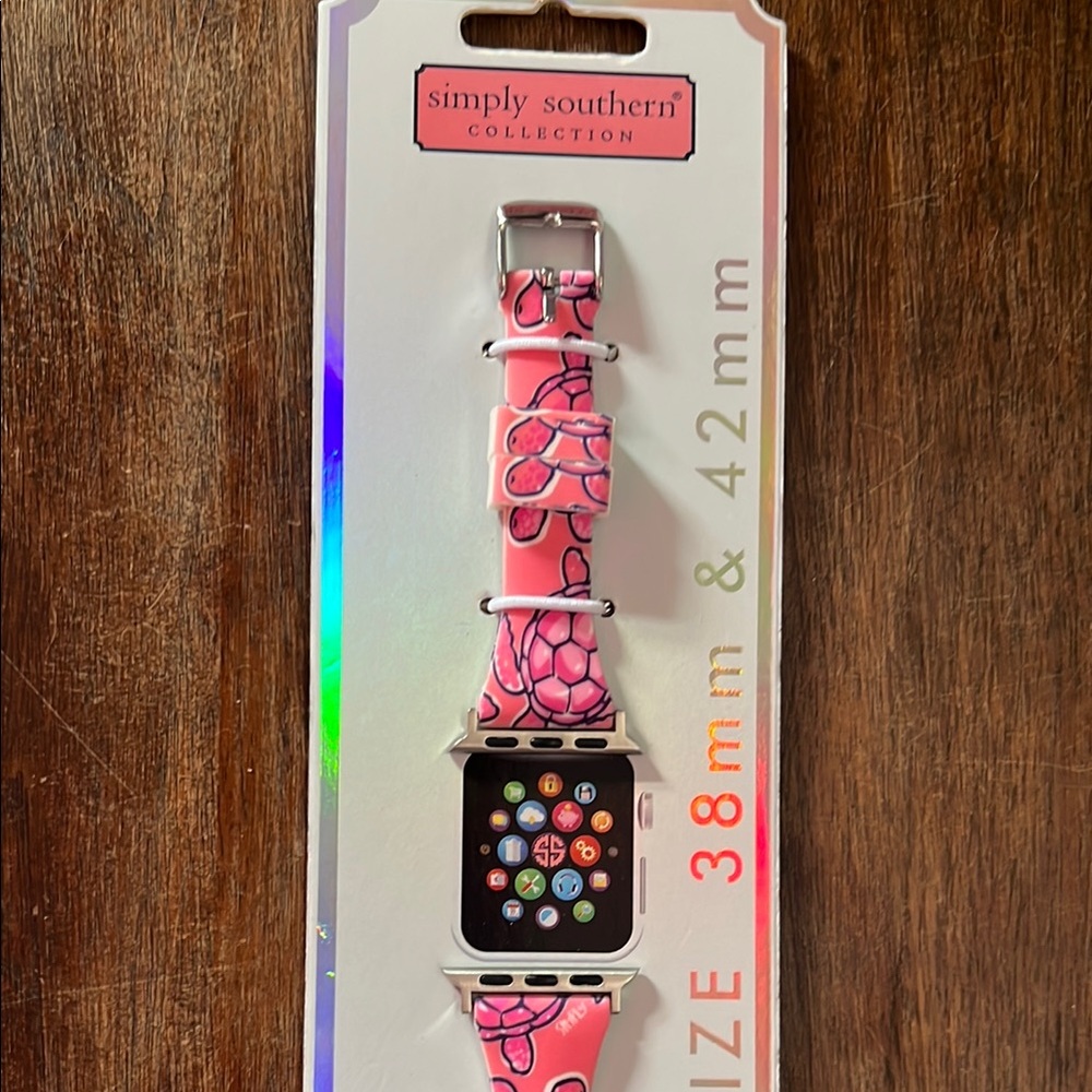 Simply Southern Pink Silicone Watch Band for Apple Watches